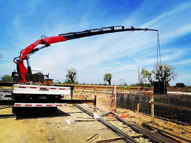 Grúa pluma Chillán