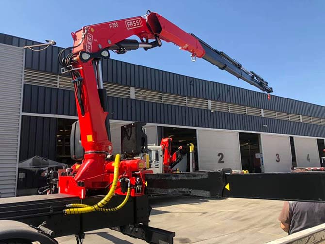 Grúa pluma Chillán