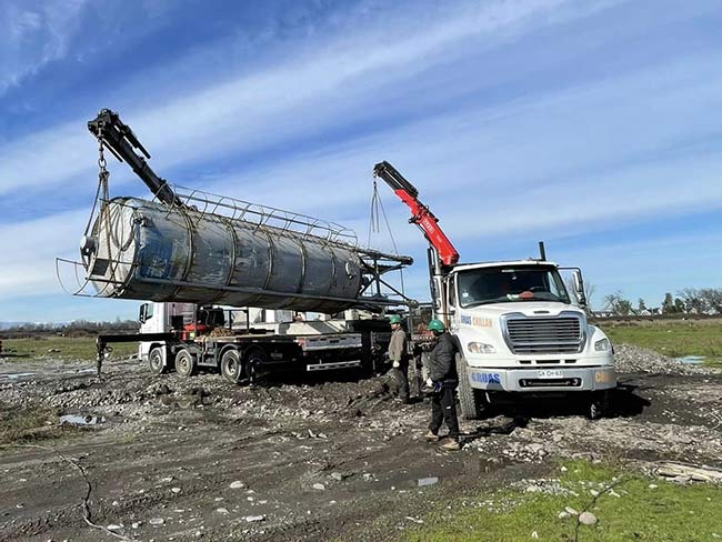 Movimiento carga pesada Chillán